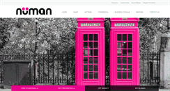 Desktop Screenshot of nu-man.co.uk